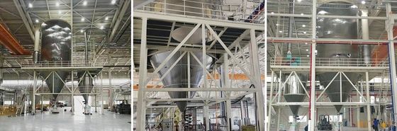 Pressure Nozzle Spray Dryer Food Industry Coffee Extract Fish Meal Meat Essence Granules SUS316L