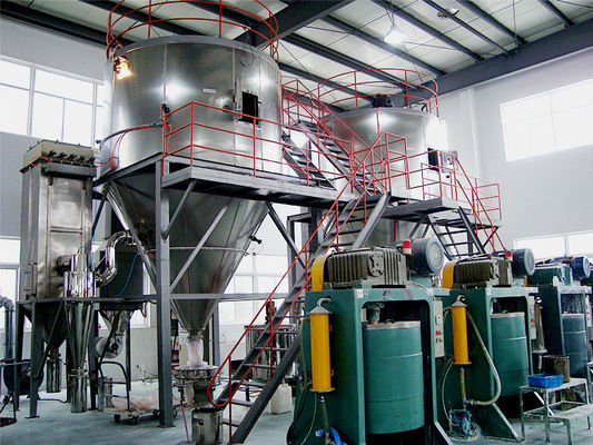 Industrial Spray Drying Equipment In Food Processing Unit Electronic Ceramics Granulation