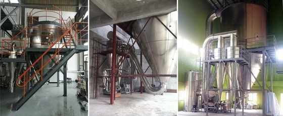 Tomato Powder High Speed Centrifugal Vacuum Spray Dryer In Pharmaceutical Food Drying